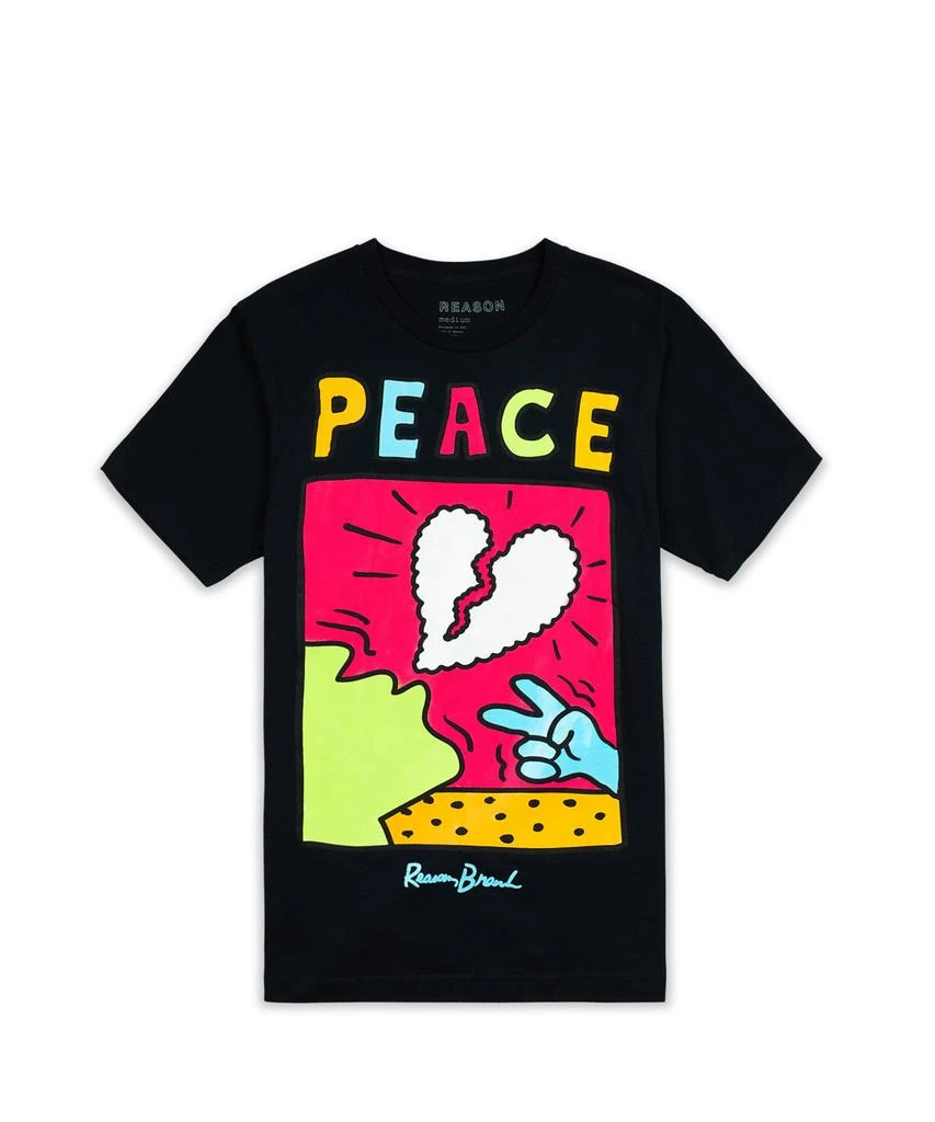 商品Reason Clothing|Peace Graphic Short Sleeve Tee,价格¥75,第2张图片详细描述