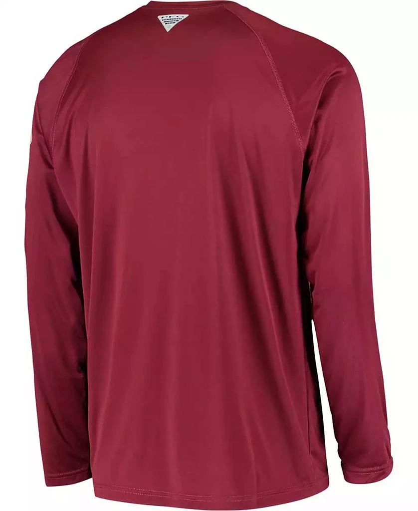 商品Columbia|Men's PFG Garnet Florida State Seminoles Terminal Tackle Omni-Shade Long Sleeve T-shirt,价格¥245,第3张图片详细描述
