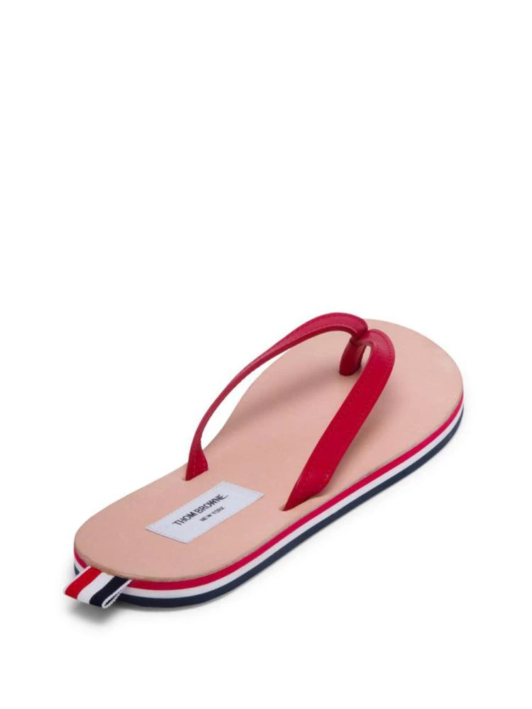 商品Thom Browne|Leather Flip Flops,价格¥3298,第2张图片详细描述