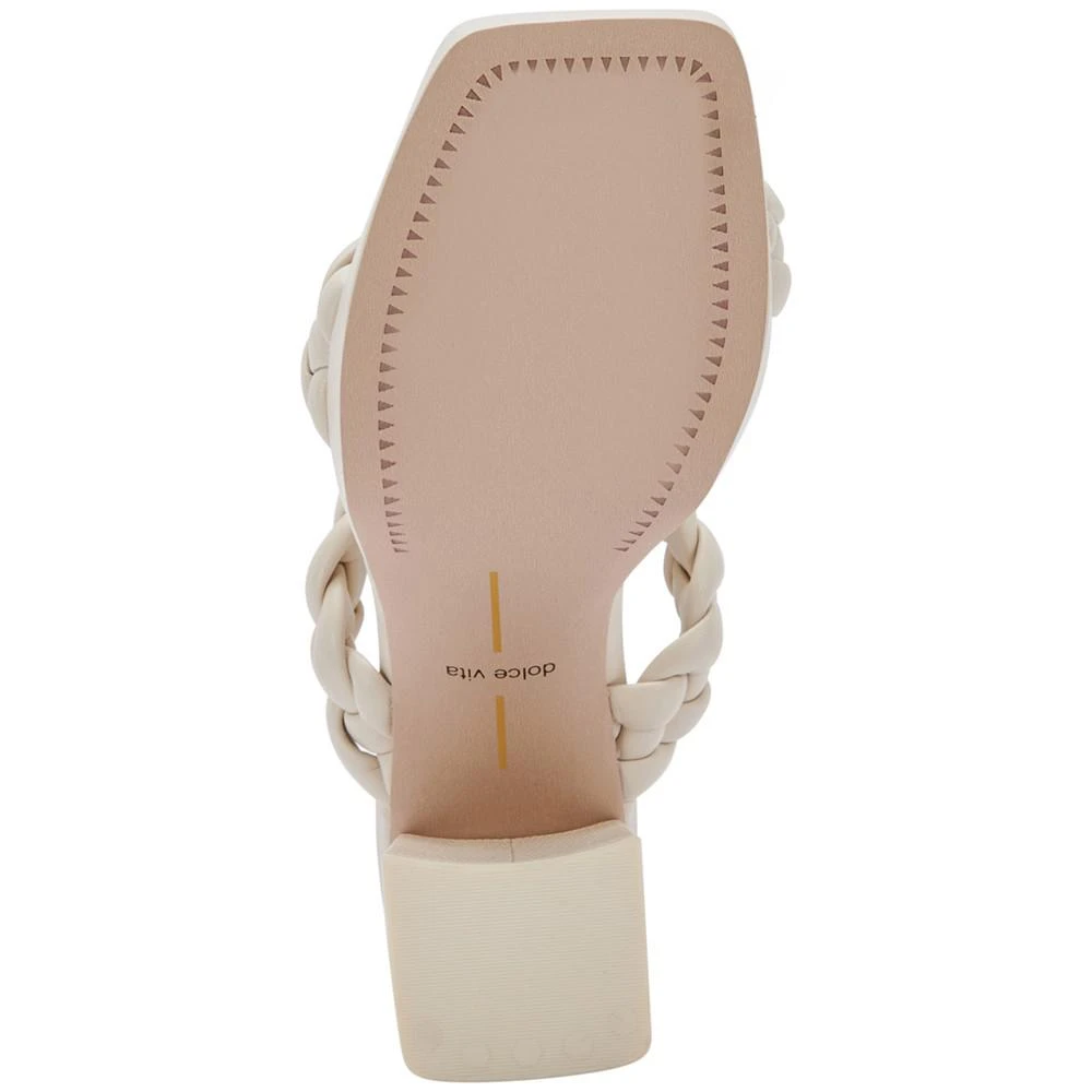 商品Dolce Vita|Women's Ashby Braided Two-Band Platform Sandals,价格¥208,第5张图片详细描述