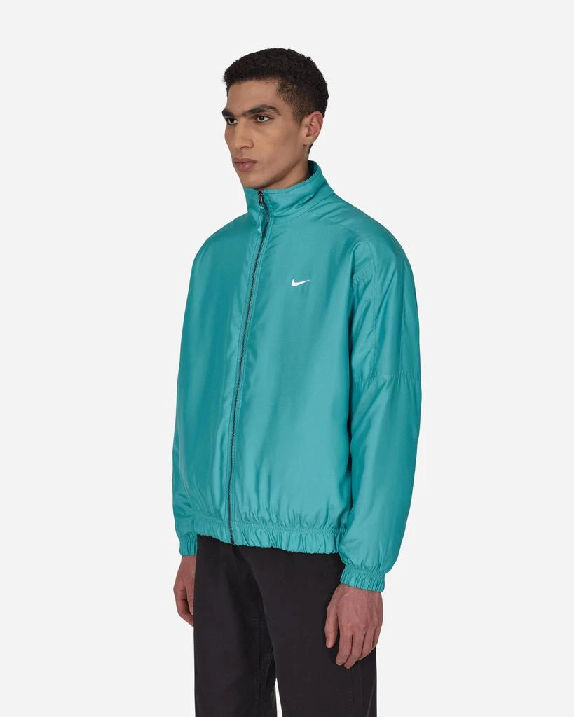 商品NIKE|Solo Swoosh Satin Bomber Jacket Blue,价格¥821,第2张图片详细描述