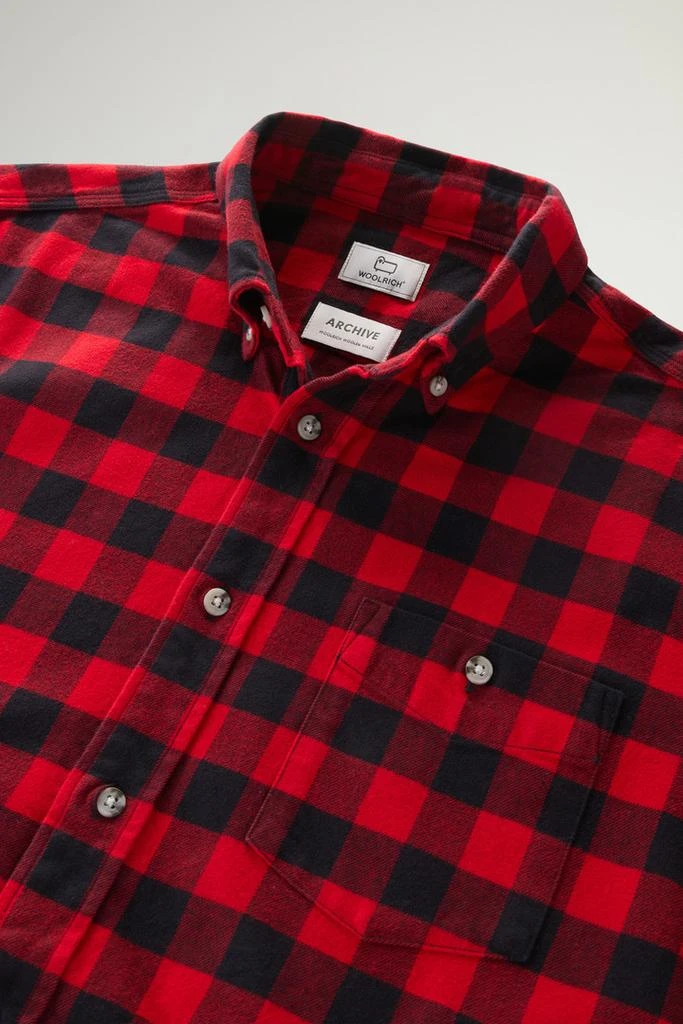 Traditional Flannel Check Shirt - Men - Green 商品