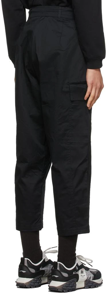 商品Li-Ning|Black Cotton Cargo Pants,价格¥502,第3张图片详细描述