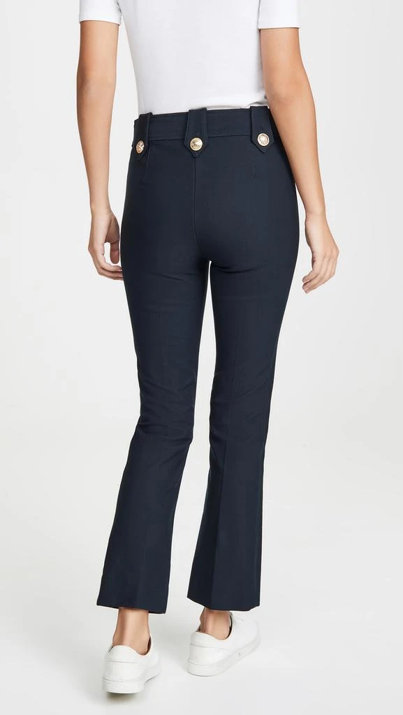 商品Derek Lam|Derek Lam 10 Crosby Robertson Cropped Flare Trousers with Sailor Buttons,价格¥1354,第3张图片详细描述