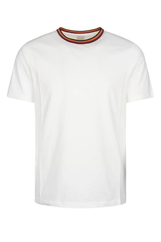 商品Paul Smith|Paul Smith Artist Stripe Collar T-Shirt,价格¥1286,第1张图片