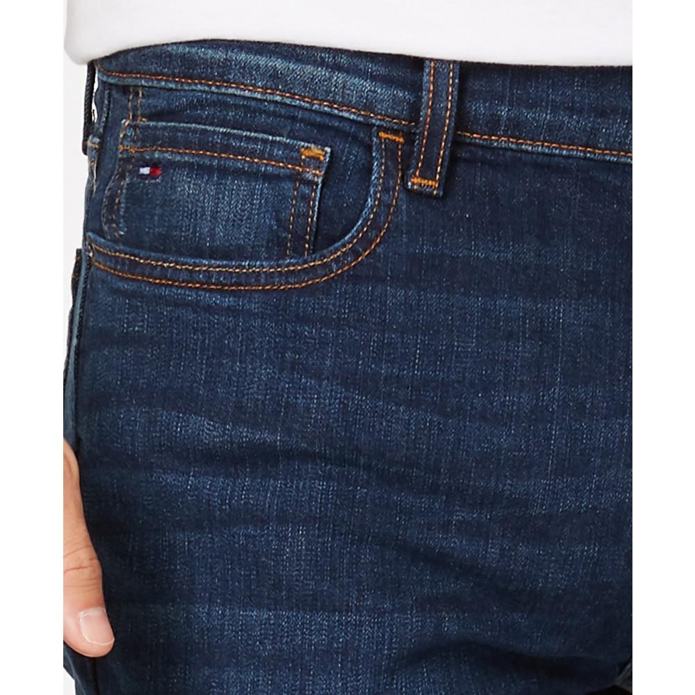 Men's Straight-Fit Stretch Jeans商品第4张图片规格展示