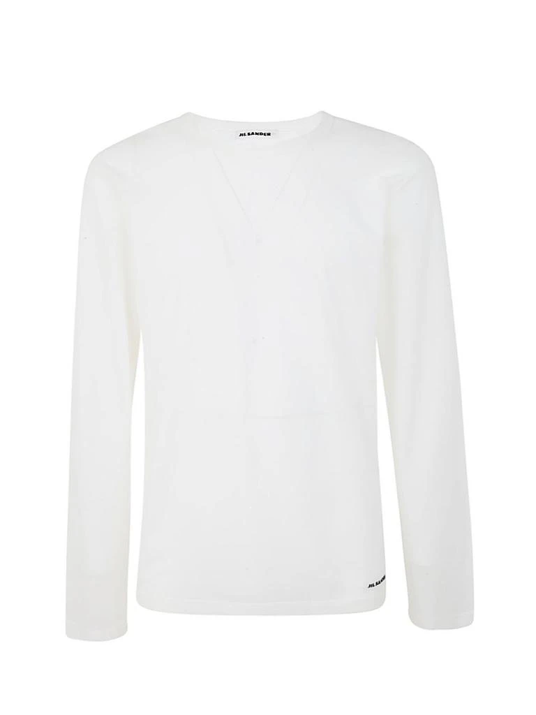 商品Jil Sander|Jil Sander+ Crewneck Long-Sleeved T-Shirt,价格¥1679,第1张图片