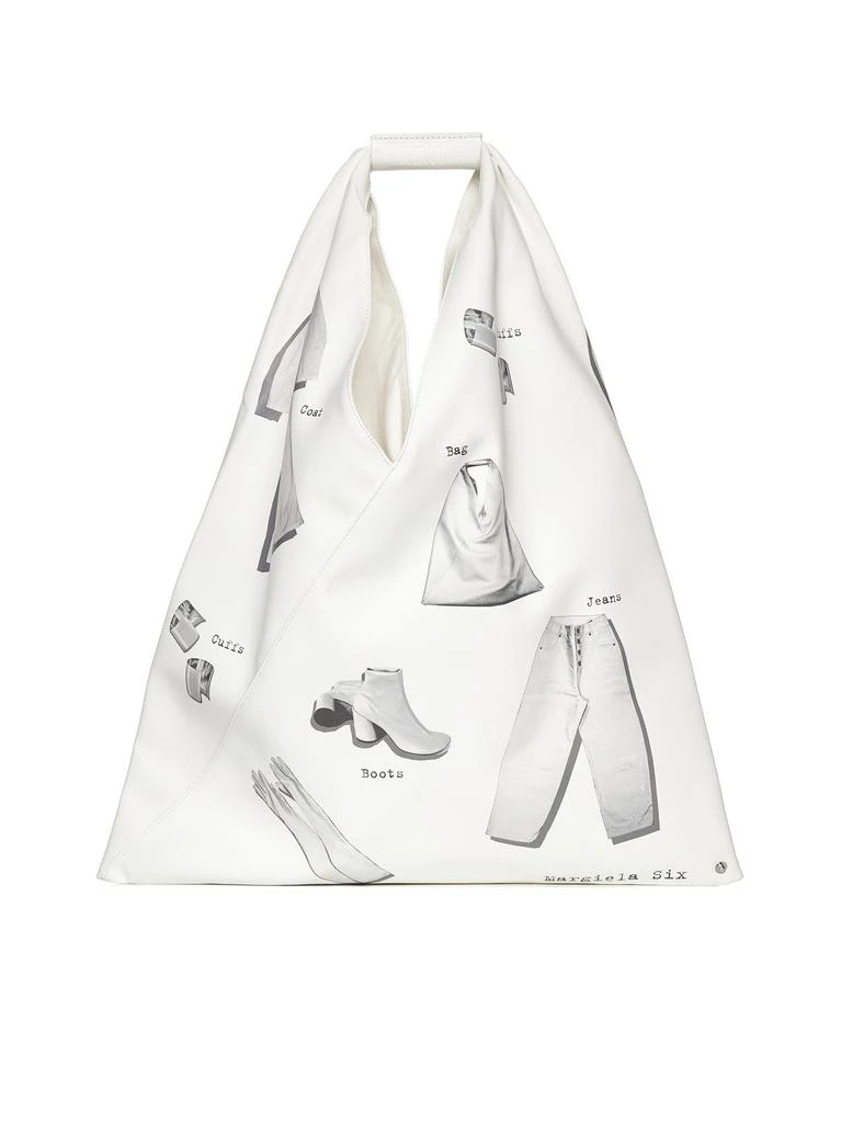 商品MM6|MM6 Maison Margiela Allover Graphic Printed Tote Bag,价格¥1350,第1张图片