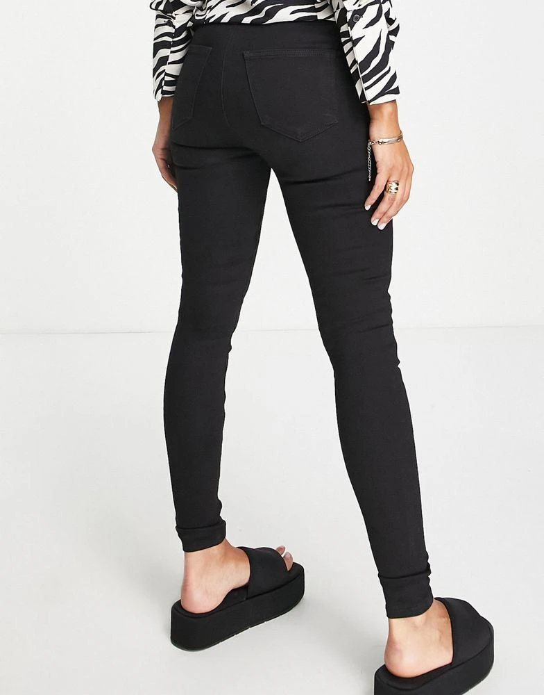 商品Topshop|Topshop high rise Joni holding power jeans in black,价格¥197,第2张图片详细描述