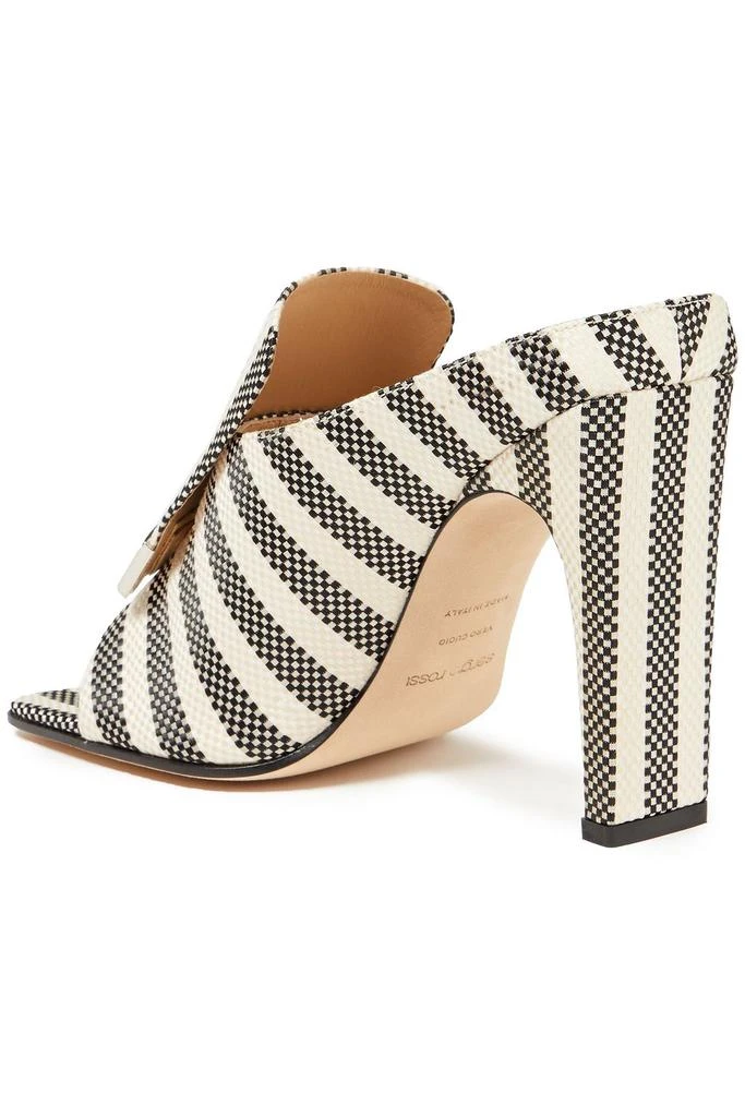 商品Sergio Rossi|sr1 embellished striped jacquard mules,价格¥3276,第3张图片详细描述