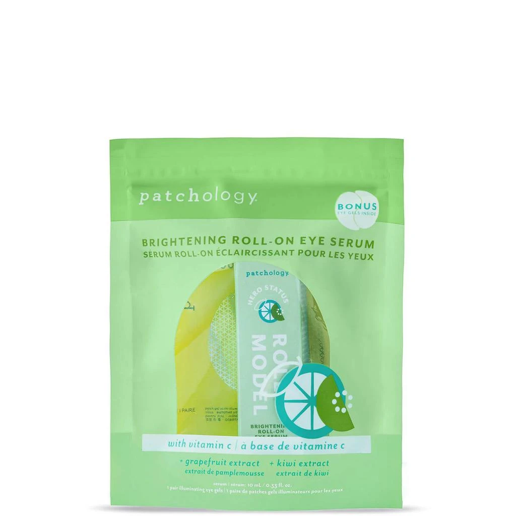 商品Patchology|Patchology Roll Model Brightening Roll On Eye Serum and Illuminating Eye Gel Kit,价格¥208,第4张图片详细描述