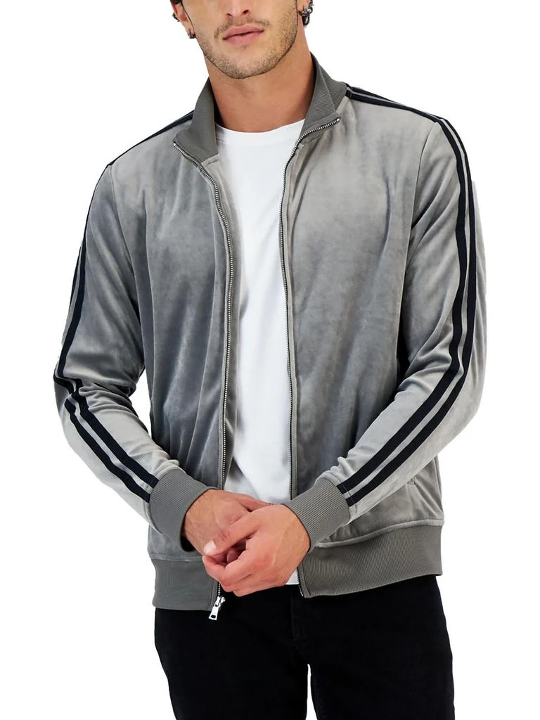 Mens Velour Sweatshirt Track Jacket 商品