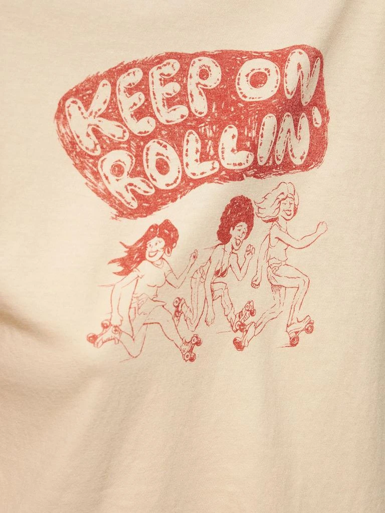 商品Re/Done|Classic Printed Jersey T-shirt,价格¥816,第3张图片详细描述