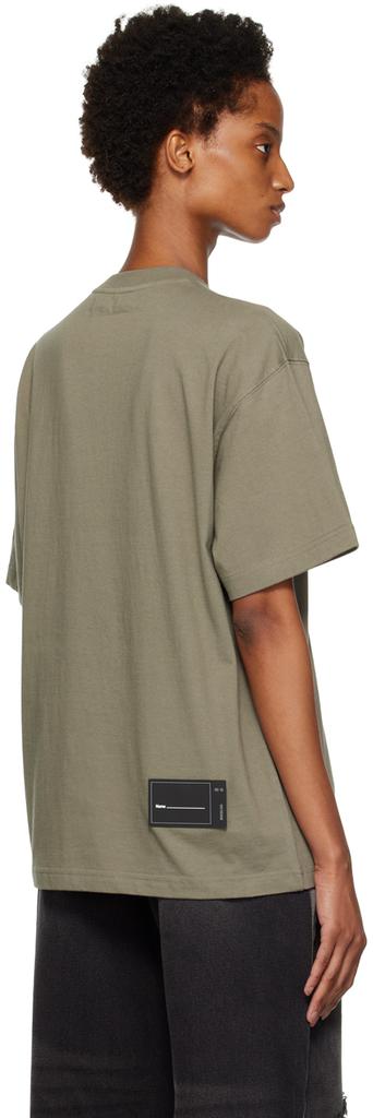 Khaki Bonded T-Shirt商品第3张图片规格展示