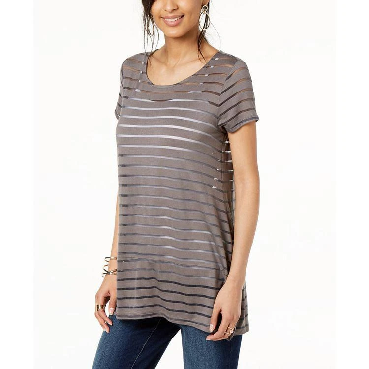 I.N.C. Illusion-Striped Top, Created for Macy's 商品
