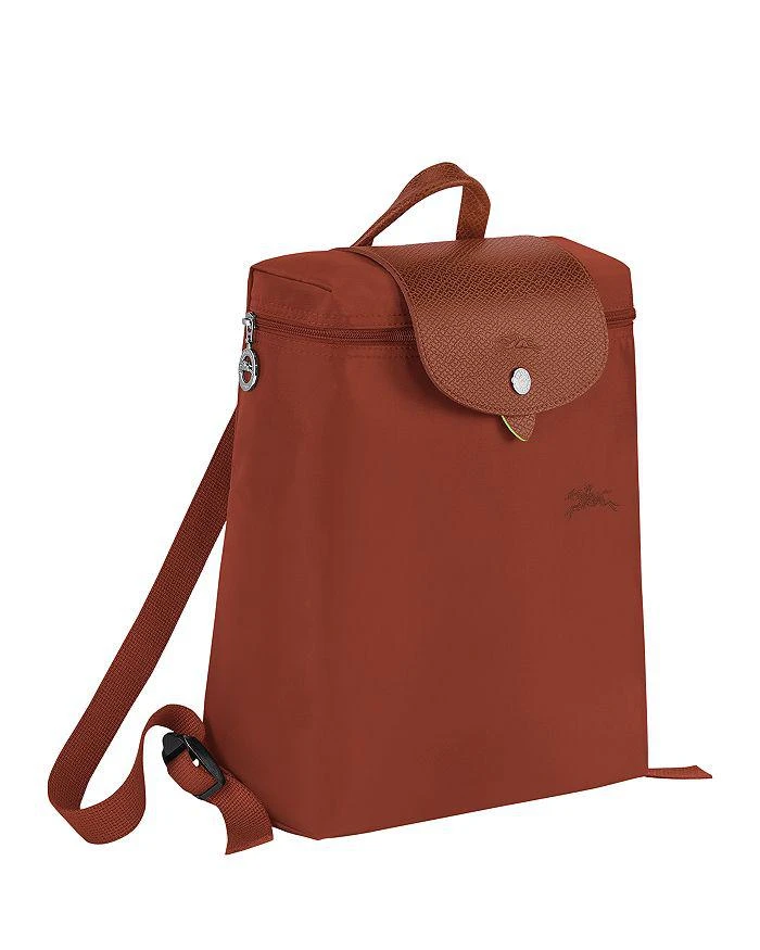 商品Longchamp|Le Pliage Green Medium Backpack,价格¥877,第3张图片详细描述