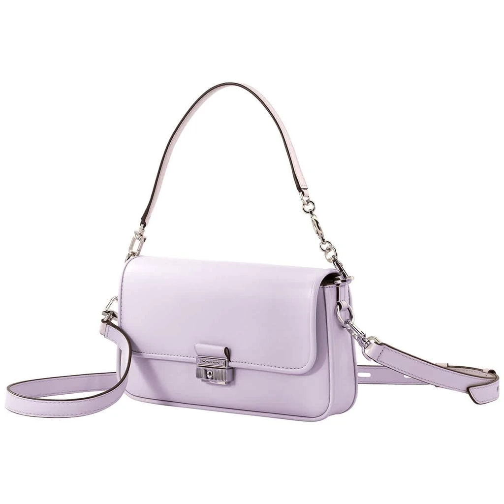 商品Michael Kors|Michael Kors Lavender Mist Ladies Bradshaw Small Leather Convertible Shoulder Bag,价格¥1628,第1张图片