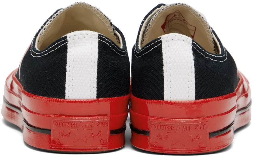 商品Comme des Garcons|Black & Red Converse Edition Chuck 70 Sneakers,价格¥1211,第2张图片详细描述