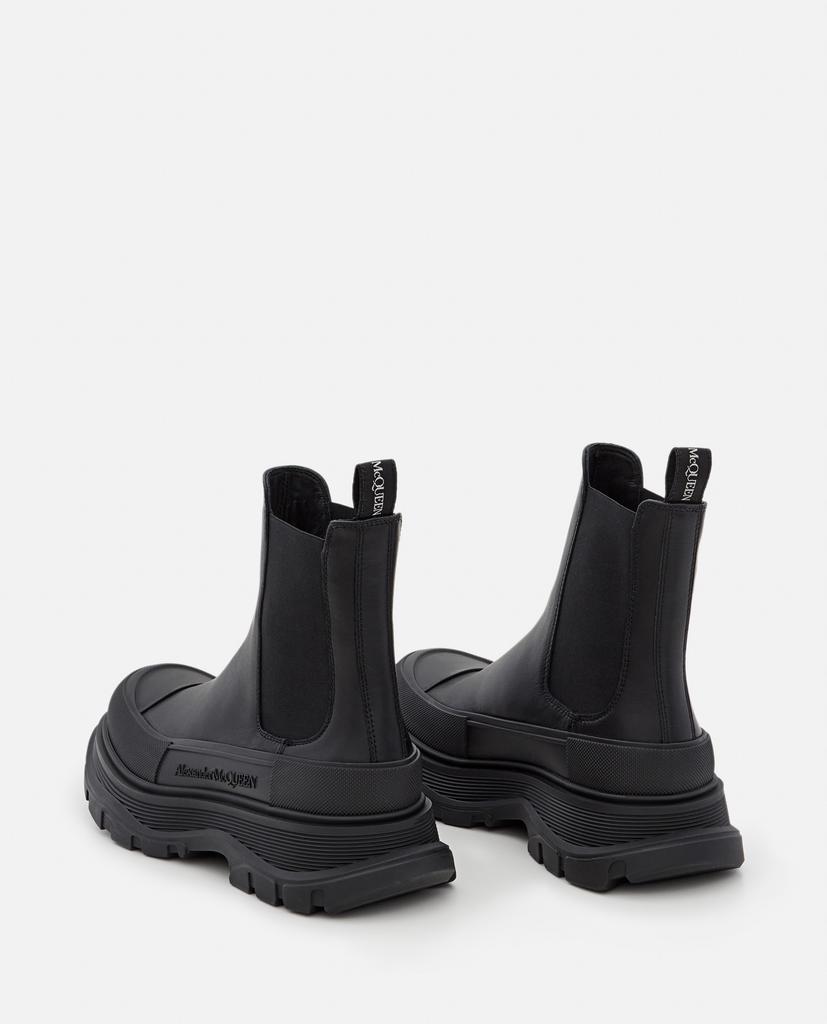 商品Alexander McQueen|CHUNKY SOLE LEATHER CHELSEA BOOTS,价格¥5891,第5张图片详细描述