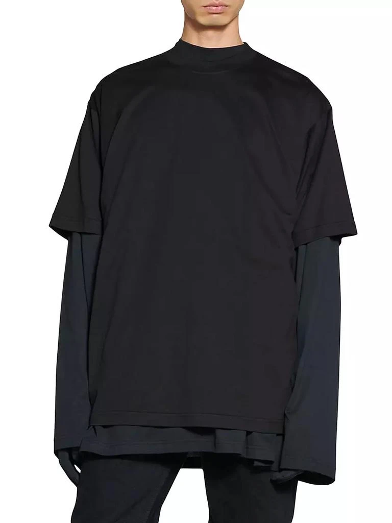 商品Balenciaga|Care Label T-Shirt Medium Fit,价格¥4631,第5张图片详细描述