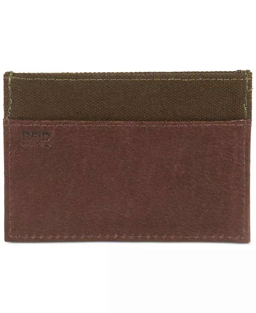 商品Barbour|Men's Padbury Leather Card Holder,价格¥374,第2张图片详细描述