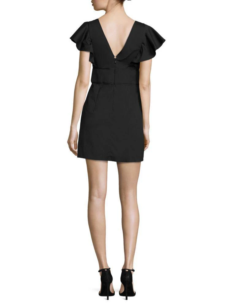 商品Milly|Milly Stretch-Cotton Poplin Deni Dress,价格¥1250,第2张图片详细描述