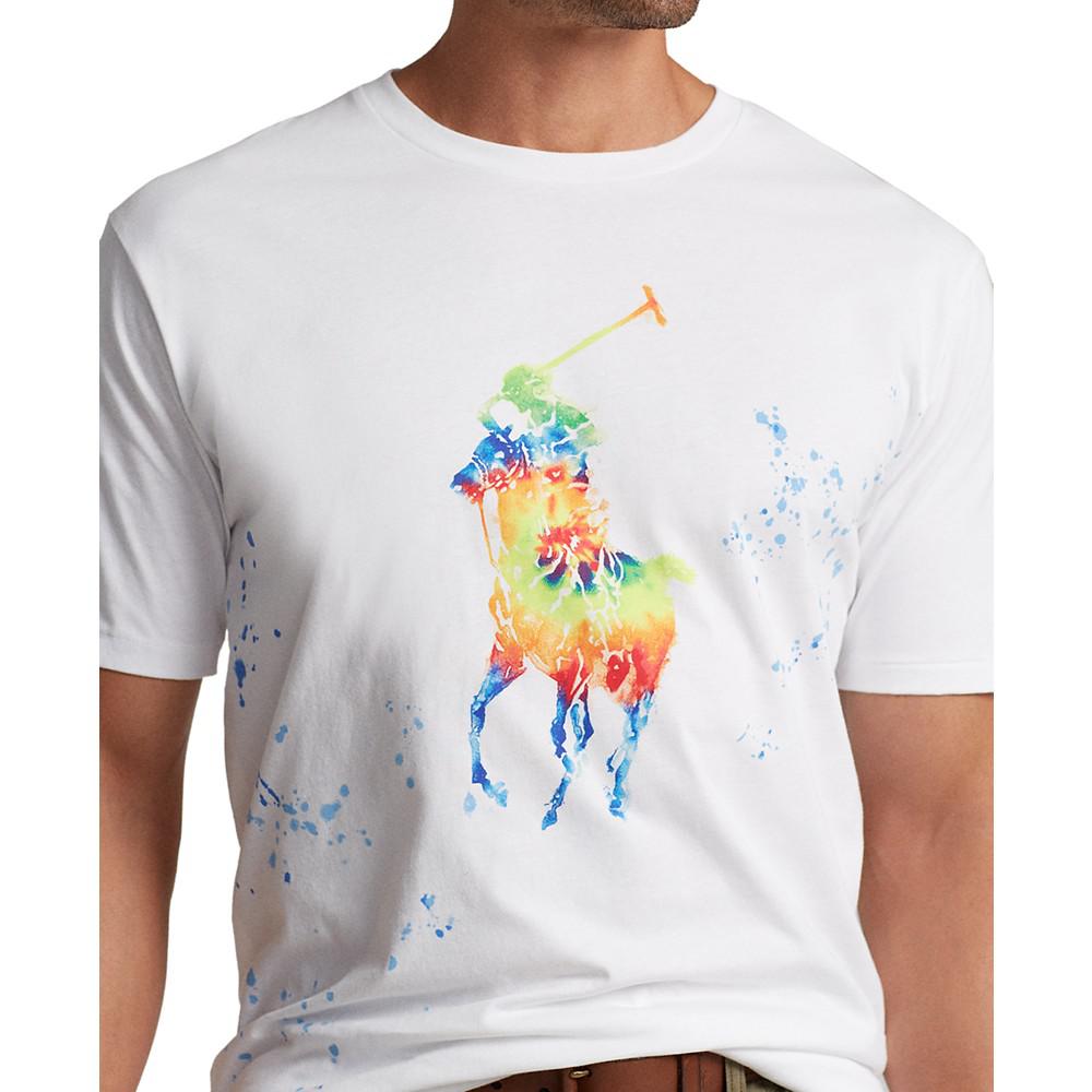 Men's Big & Tall Big Pony Jersey T-Shirt商品第3张图片规格展示