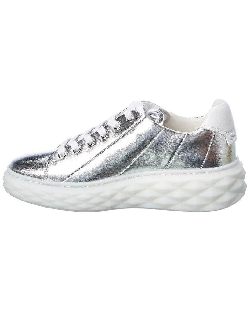 商品Jimmy Choo|Jimmy Choo Diamond Light Maxi/F Leather Sneaker,价格¥2460,第2张图片详细描述