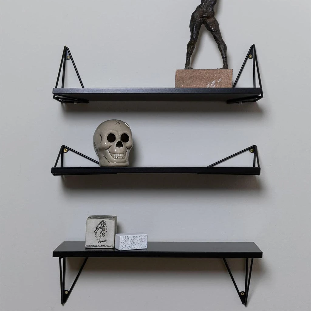 商品The Hut|Maze Interior Pythagoras XS Shelf & Brackets - Black,价格¥323,第3张图片详细描述