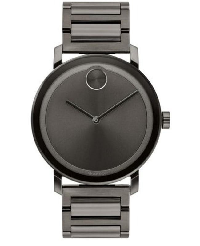 商品Movado|Movado Bold Gunmetal Ion-plated Men's Watch 3600509,价格¥4450,第1张图片
