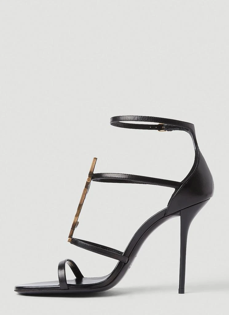 商品Yves Saint Laurent|Cassandra Heeled Sandals,价格¥5619,第3张图片详细描述