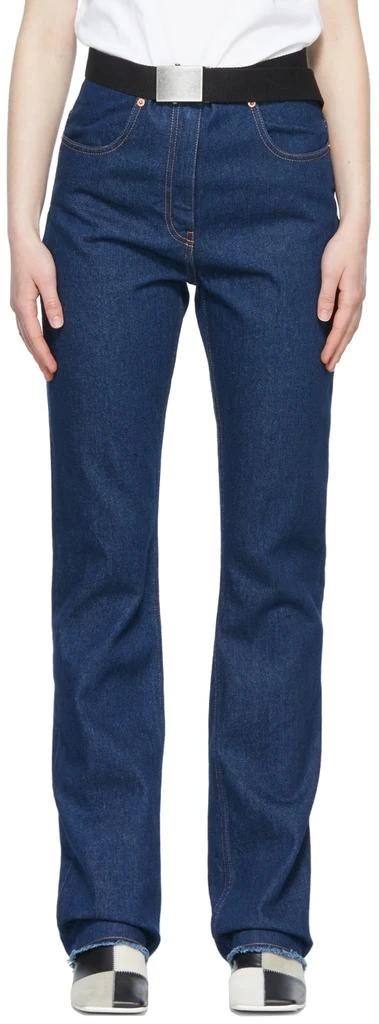 商品MAISON MARGIELA|Blue Belt Jeans,价格¥3273,第1张图片