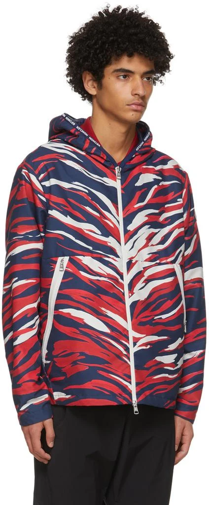 商品Moncler|Navy & Red Chardon Jacket,价格¥10353,第2张图片详细描述