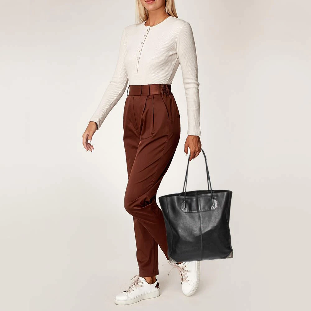 商品[二手商品] Alexander Wang|Alexander Wang Black Soft Leather Prisma Tote,价格¥1199,第2张图片详细描述