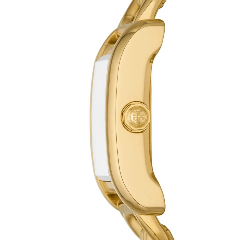 商品Tory Burch|Women's The Eleanor Gold-Tone Stainless Steel Link Bracelet Watch 25mm,价格¥1831,第2张图片详细描述