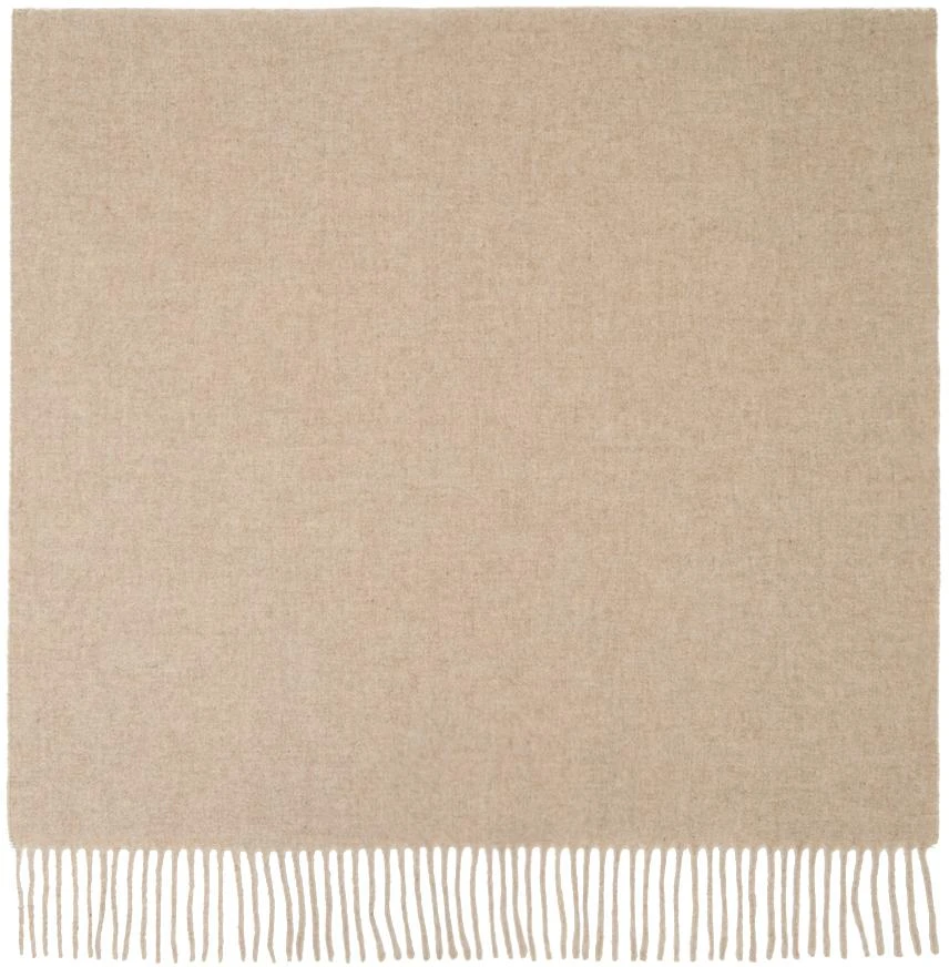 商品Acne Studios|Beige Oversized Fringe Scarf,价格¥1888,第2张图片详细描述