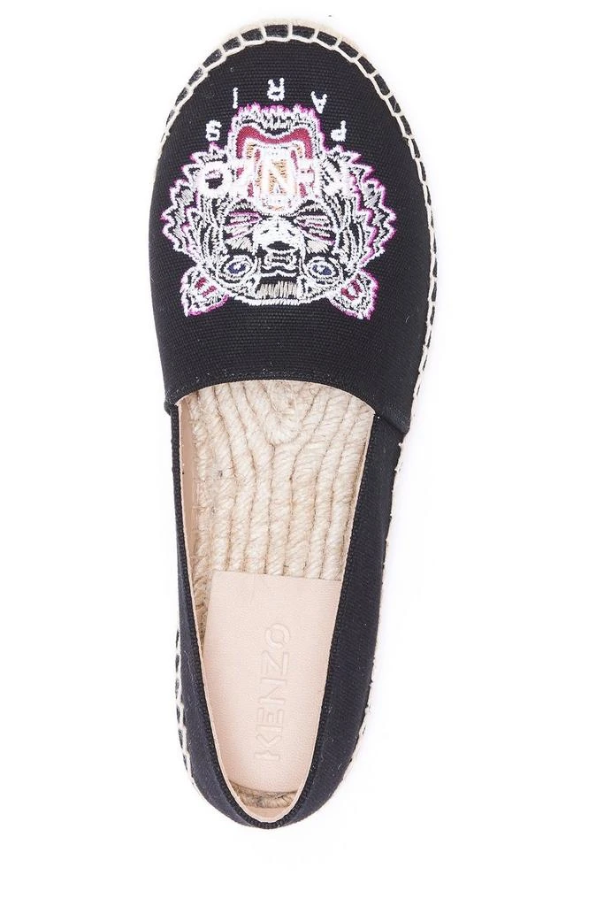 商品Kenzo|Kenzo Tiger Embroidered Espadrilles,价格¥846,第3张图片详细描述