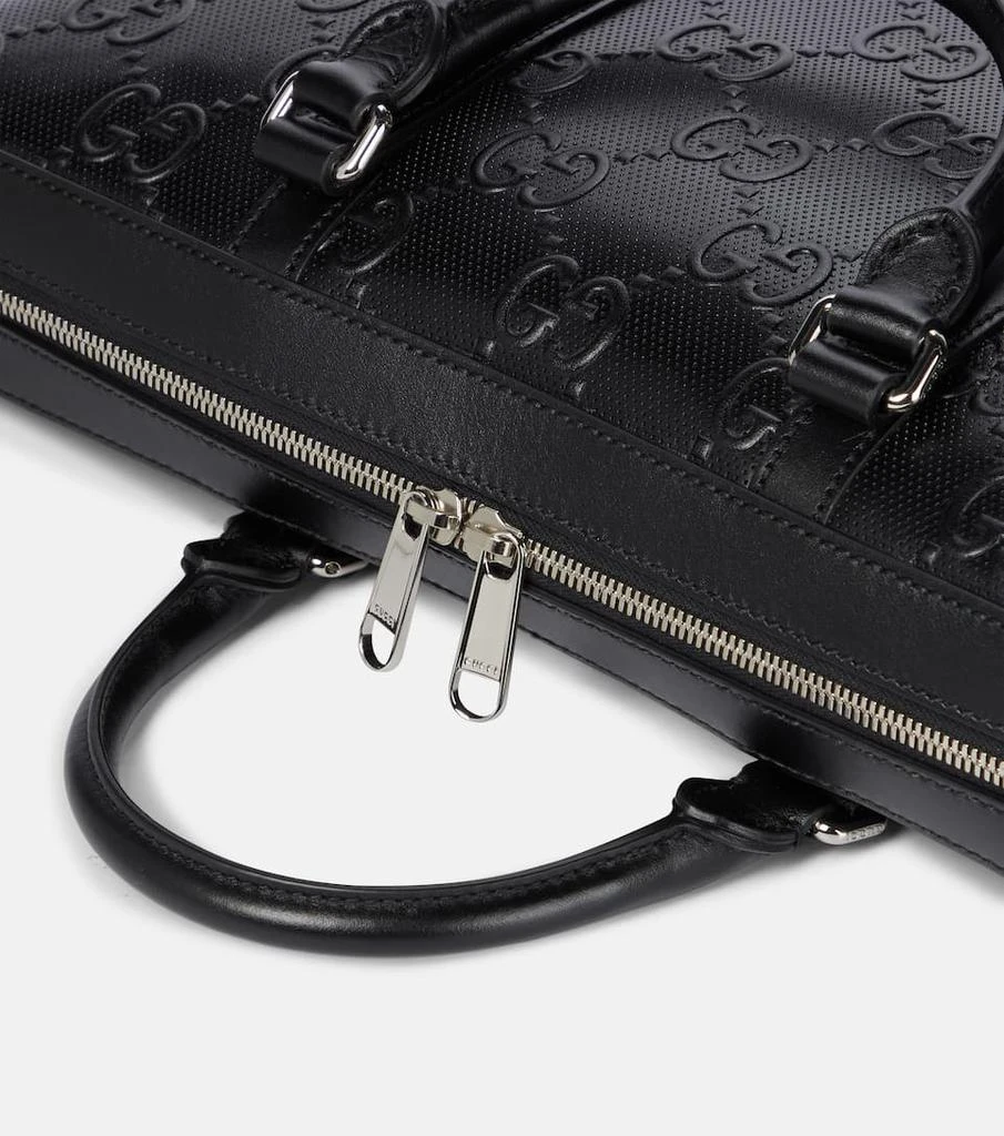商品Gucci|Gucci Ouverture网球公文包,价格¥21590,第2张图片详细描述