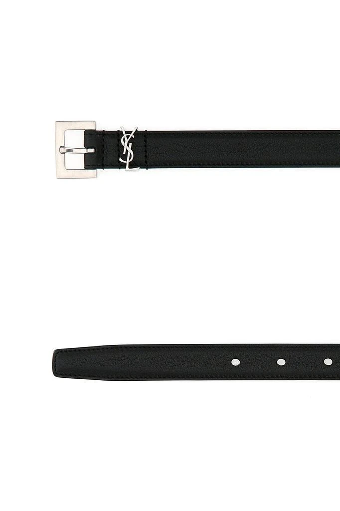 商品Yves Saint Laurent|Black leather belt,价格¥2384,第1张图片