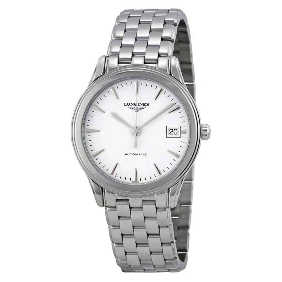 商品Longines|Flagship Automatic White Dial Men's Watch L4.774.4.12.6,价格¥5914,第1张图片