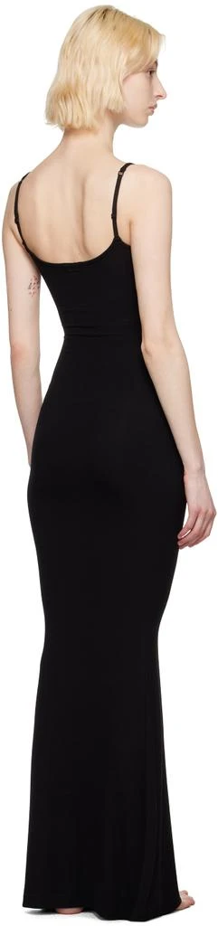 商品SKIMS|Black Soft Lounge Long Slip Maxi Dress,价格¥756,第3张图片详细描述