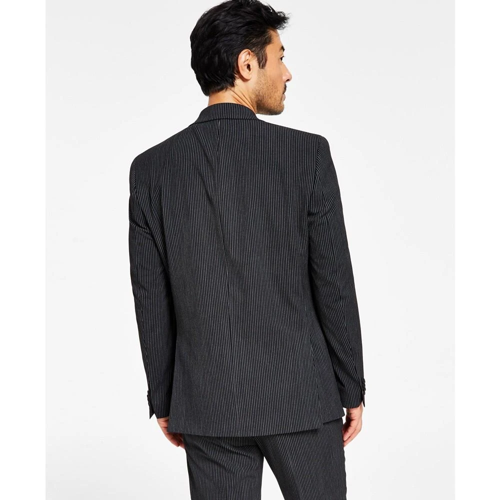 商品Alfani|Men's Slim-Fit Double-Breasted Pinstripe Suit Separate Jacket, Created for Macy's,价格¥1072,第2张图片详细描述