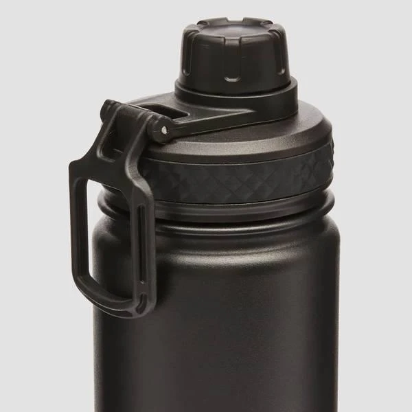 商品Myprotein|MP Medium Metal Water Bottle - Black - 500ml,价格¥310,第3张图片详细描述