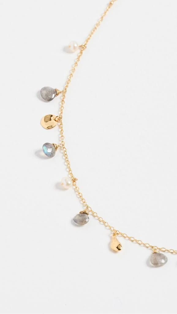 商品Chan Luu|Chan Luu 18k 镀金宝石项链,价格¥909,第4张图片详细描述