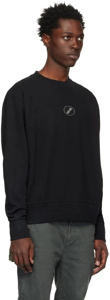 商品We11done|Black Symbol Wappen Sweatshirt,价格¥1047,第2张图片详细描述