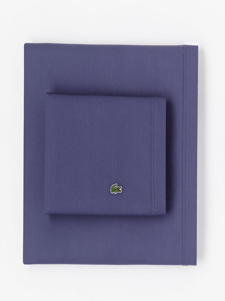 商品Lacoste|Percale Solid Sheet Set,价格¥154-¥499,第4张图片详细描述