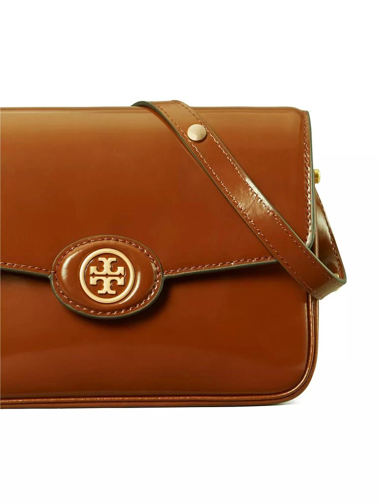 商品Tory Burch|Robinson Spazzolato Leather Shoulder Bag,价格¥3026,第5张图片详细描述