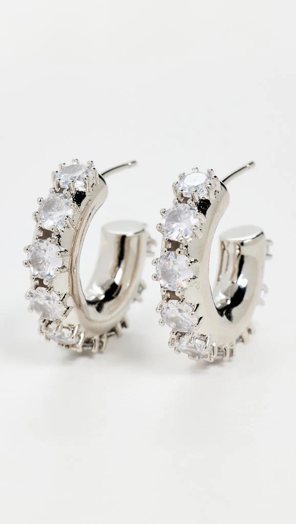 商品Justine Clenquet|Nina Crystal Earrings,价格¥1010,第1张图片