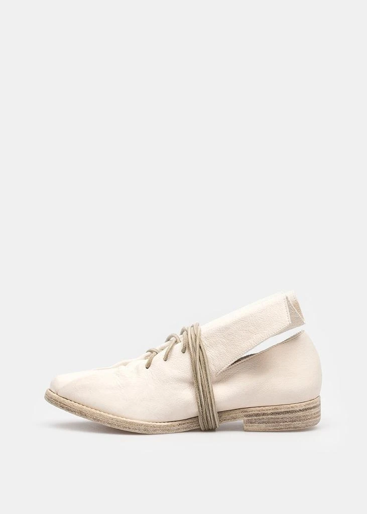 商品Uma Wang|Uma Wang White High Tongue Laced Shoes,价格¥3971,第2张图片详细描述