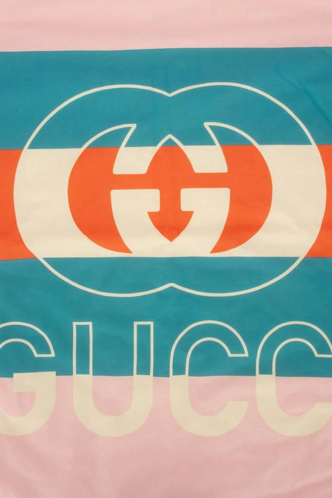 商品Gucci|Gucci Kids Logo Printed Blanket,价格¥2543,第3张图片详细描述